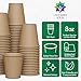 Unleashed Auras 100/pack 8oz compostable cups 2