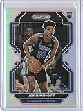 2022-23 Panini Prizm Draft Picks Prizms Silver #94 Josh Minott - Rookie Year - Memphis Tigers
