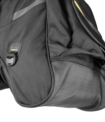 Image of Cramster by Rynox Grab Tail Bag 75L - Motorcycle Tail Bag | External Rain Cover | Internal Dry Bags - Black