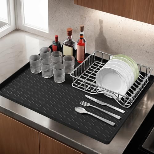 Protector antideslizante de lavadora con diseño plegable para secadora y microondas 6