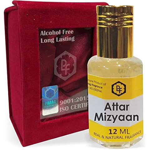 Parag Fragrances Mizyaan Attar 12ml With Precious Gift Pack|Best Attar For Man|Long Lasting Attar|Ittar|Attar|Perfume|Fragrance Oil|Gift For Man Also Available in 25ml/100ml/500ml Cover