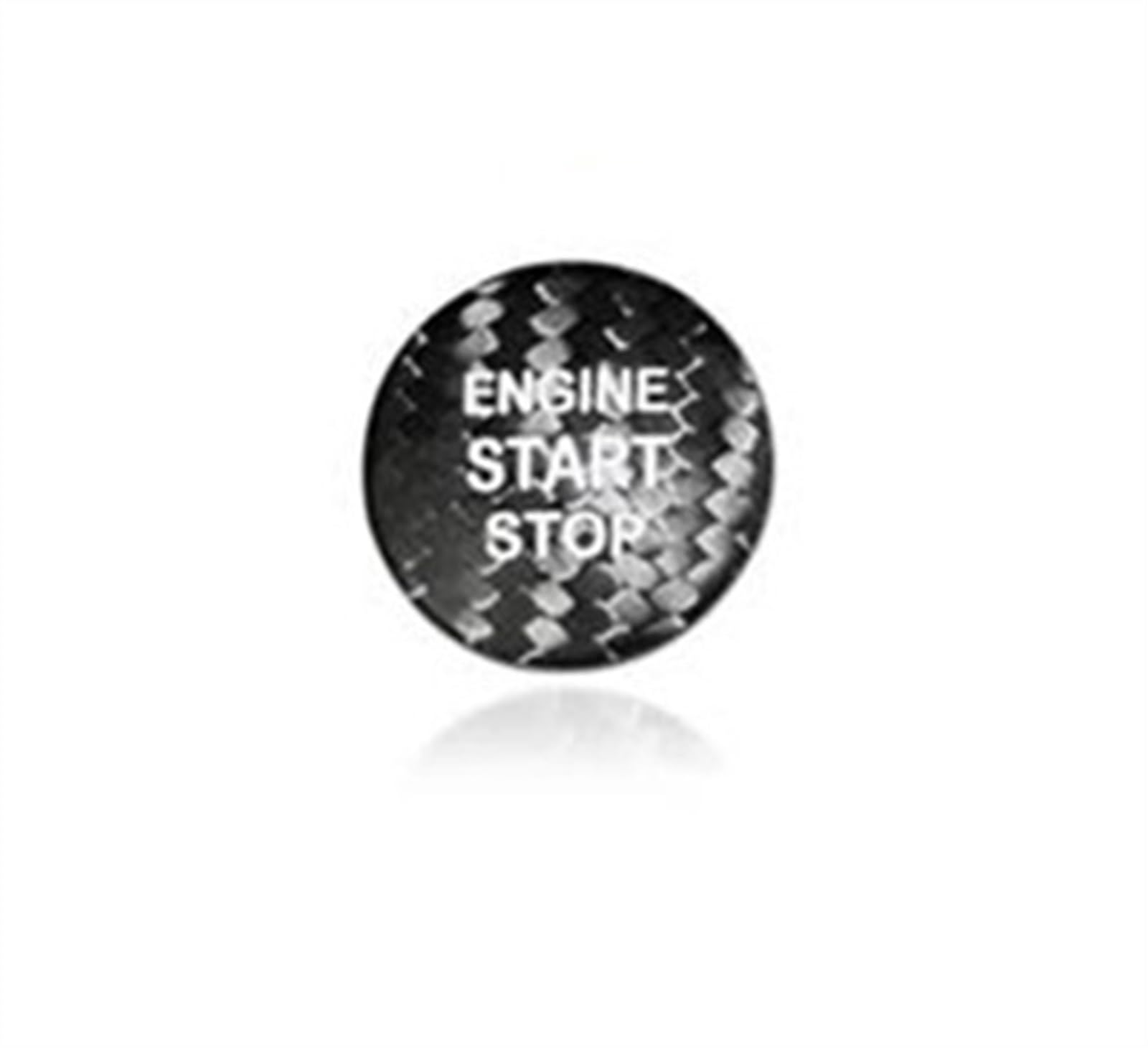 Car Engine Start Button Sticker for Lexus IS250 IS200 IS300 ES350 ES300 GS300 NX RX300 RX330 RX350 LX470 LX570 Anti-dust(Black)