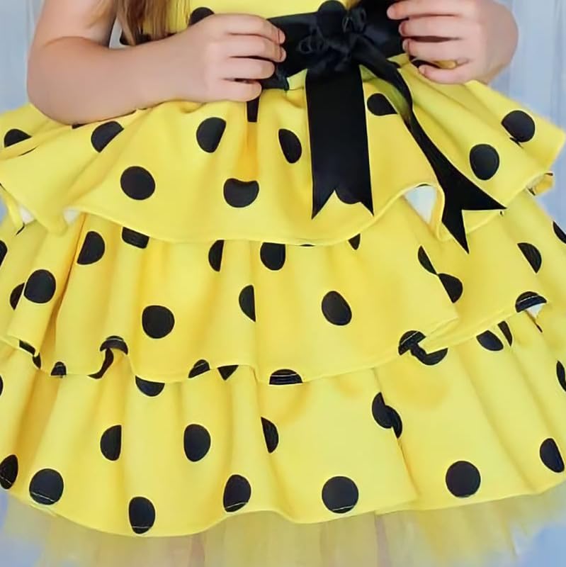 Image of Niren Enterprise Multipatteren Baby Girl's Knee Length Frocks with Digital Prints