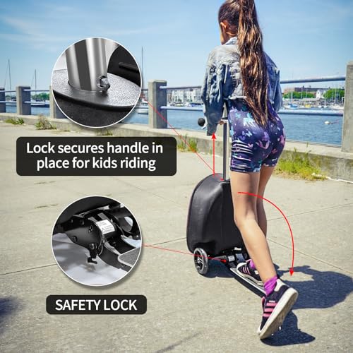 Bagage de scooter pour enfants ALVOD bleu pour simplifier les transits