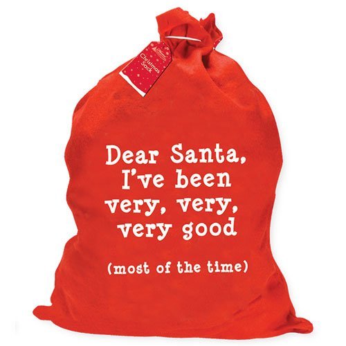Christmas Santa Sack I've Have Been Very Good