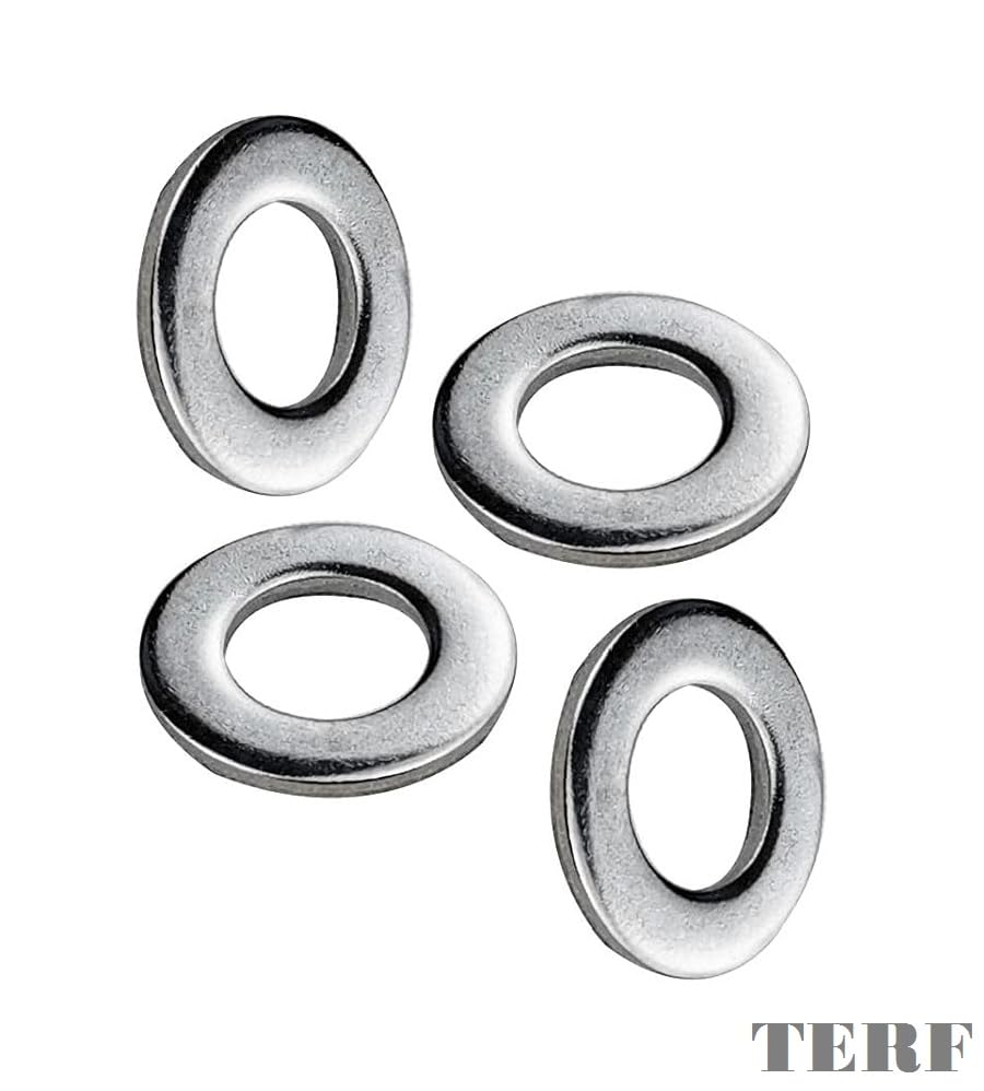 Rondelle Misure M4 M12 Mix Di Rondelle Piatte Spesse In Zinco - 300 Grammi Con Misure M4 M5 M6 M8 M10 M12, Multiuso M 10x1 25 - Foto 4