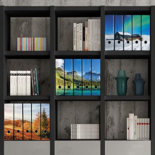 Set da 5 raccoglitori ad anelli - LAGO di MONTAGNA...