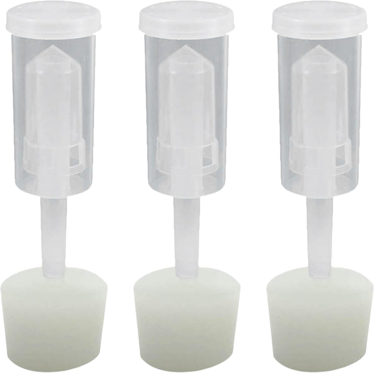 Tapón de silicona para esclusa de fermentación Beavorty con válvula, kit de 6 piezas