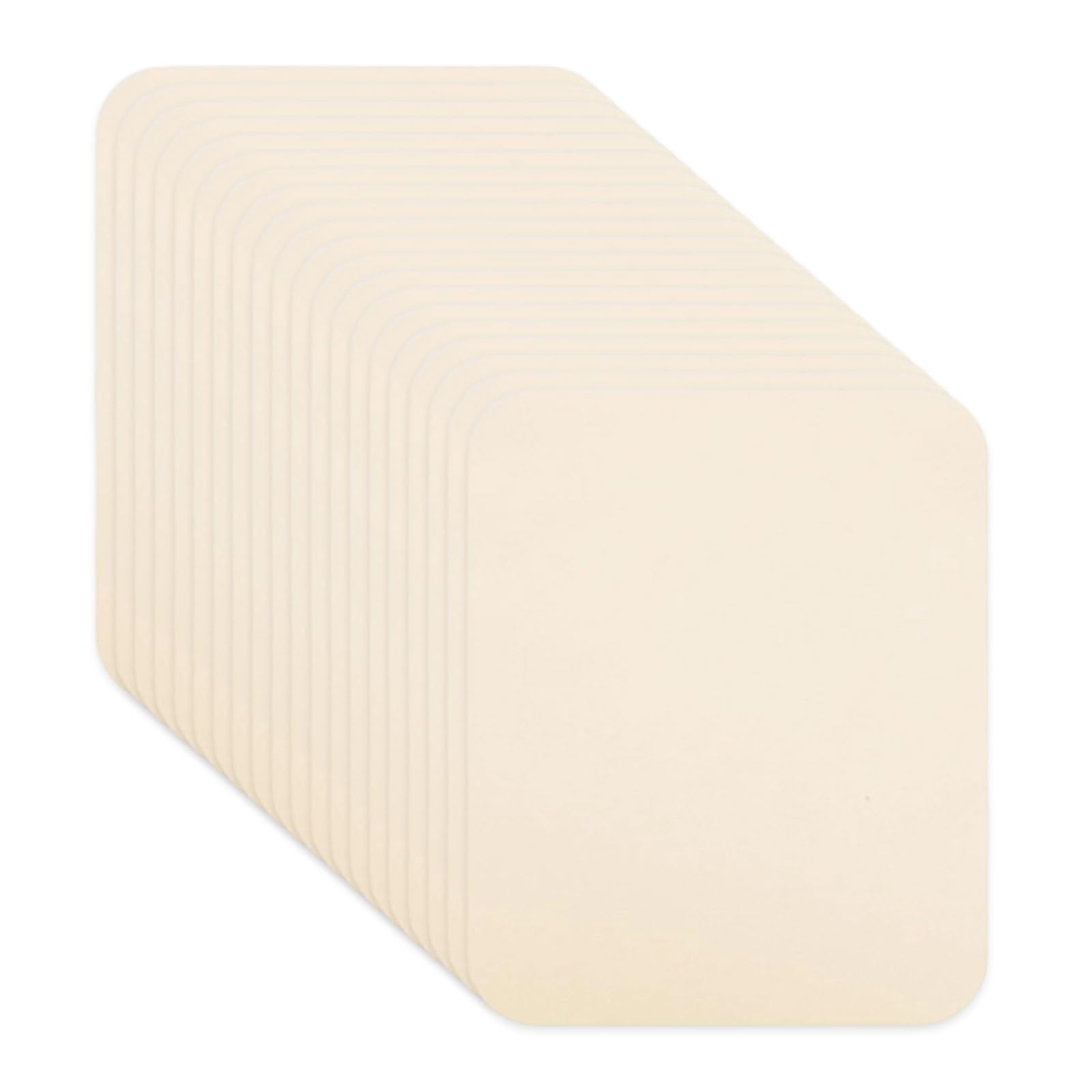 Snorvixre 20Pieces Soft Microfiber Clay Crafting Mat 145x175mm Professional Pottery Shaping Tool for Ceramic Sculpting Carving Multifunctional Ceramic Art Tool