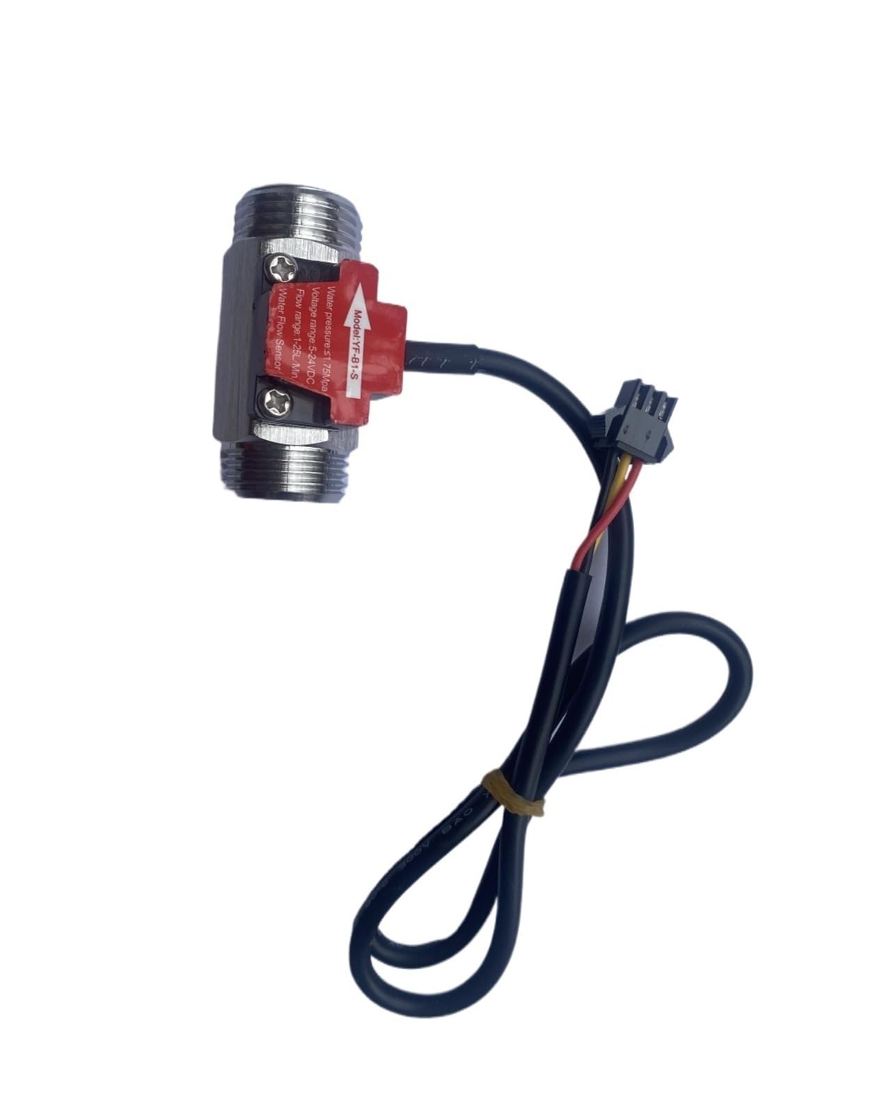 Sensor de flujo Hall DN15 de acero inoxidable y 1/2 pulgada para control de líquido 3