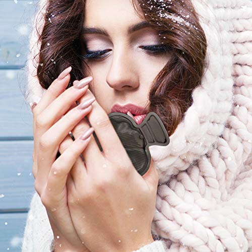 Bramble - 5 Stück Mini Wärmflaschen Taschenwärmer Handwärmer Knickwärmer - Wiederverwendbar & Tragbar