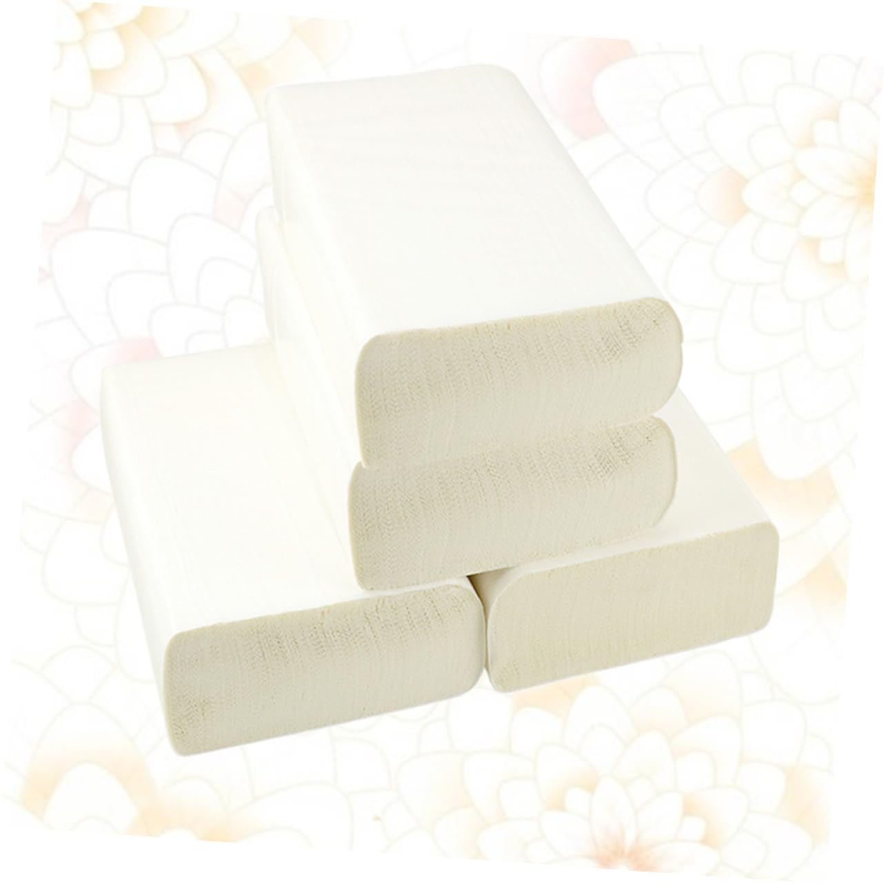 SHERCHPRY Asciugatutto da Cucina Spesso 4 Pezzi Carta Assorbente Olio in Polpa di Legno Resistente e Delicata per Mani per Hotel e Ufficio