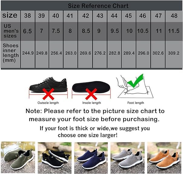 Ufk Orthopedic Sneakers, Ufk Sport Shoes Men Slip-On, Men's Arch Support Orthopedic Sneaker Comfortable Anti-Slip3
