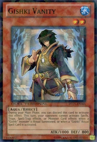 Yu-Gi-Oh! - Gishki Vanity (DT05-EN065) - Duel Terminal 5 - 1st Edition - Common