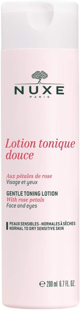 NUXE Gentle Toning Lotion with Rose Petals, 6.7 Fl Oz