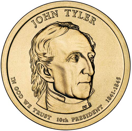 2009 S Proof John Tyler Presidential Dollar Choice Uncirculated US Mint