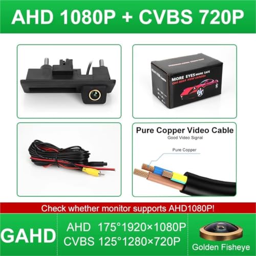 Caméra arrière anti angle mort pour éliminer les chocs au parking