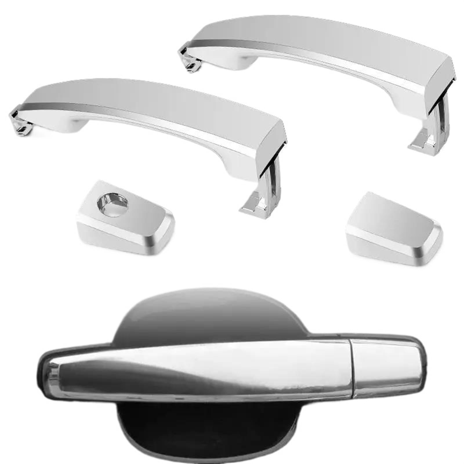 Poignée De Porte Extérieure Pour Chevrolet Captiva 2013-2017 - Pièce De Rechange, Plastique, Numéro 94783441