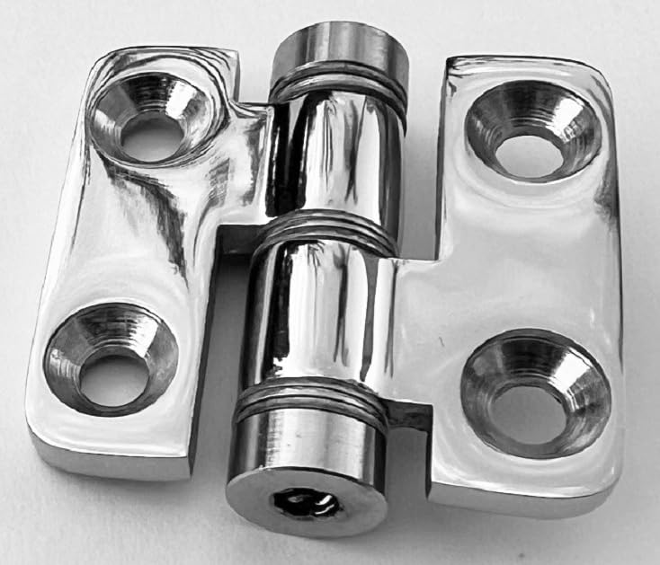 Heavy Duty Stainless Steel Flush Mount Marine Friction Hinge 1.5