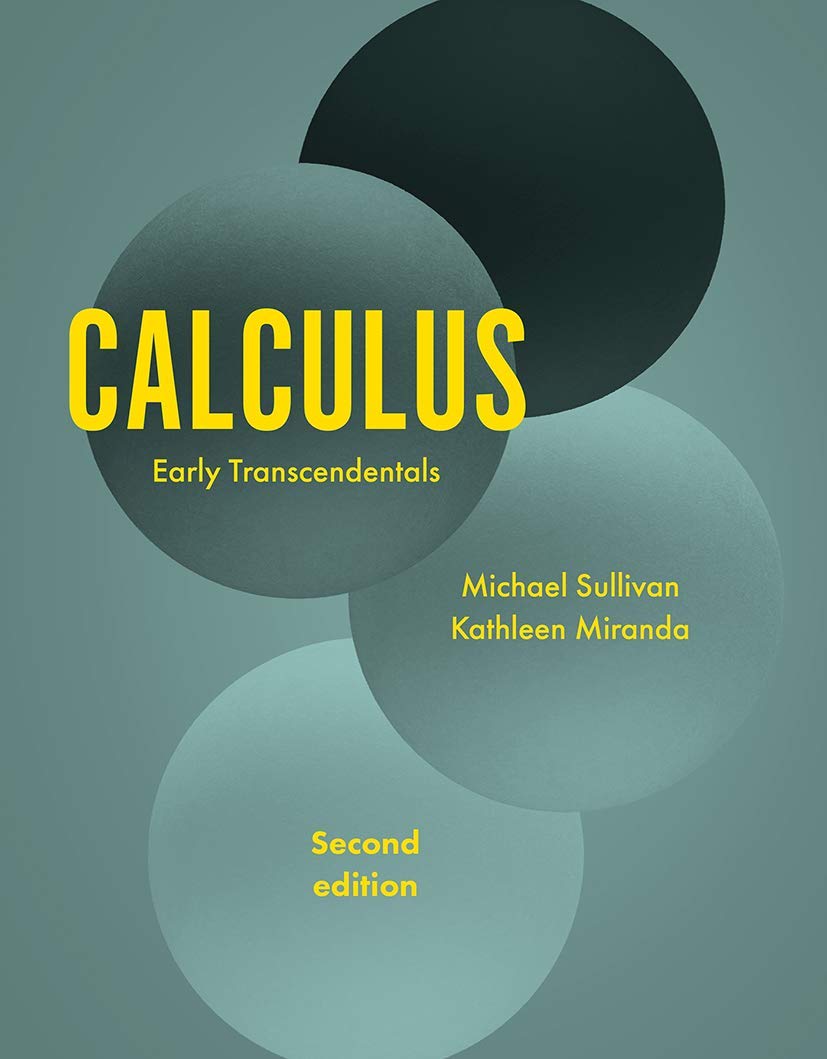 CALCULUS EARLY TRANSCENDENTALS 2ED (HB 2019)