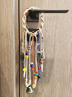 WICCA HOUSE Hexenglocken – Schutzglocken für Türknauf – Hexerei Home Decor – Wicca Hängedekor – Geschenke für Hexen – heidnisches Altar Supplies – 33 cm