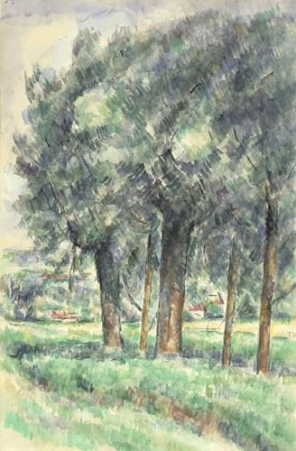 Portrait d'arbres de Paul Cézanne pour créer une ambiance chaleureuse