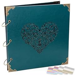 01 Photo Album A#3 (Leather, Heart, Jasper)