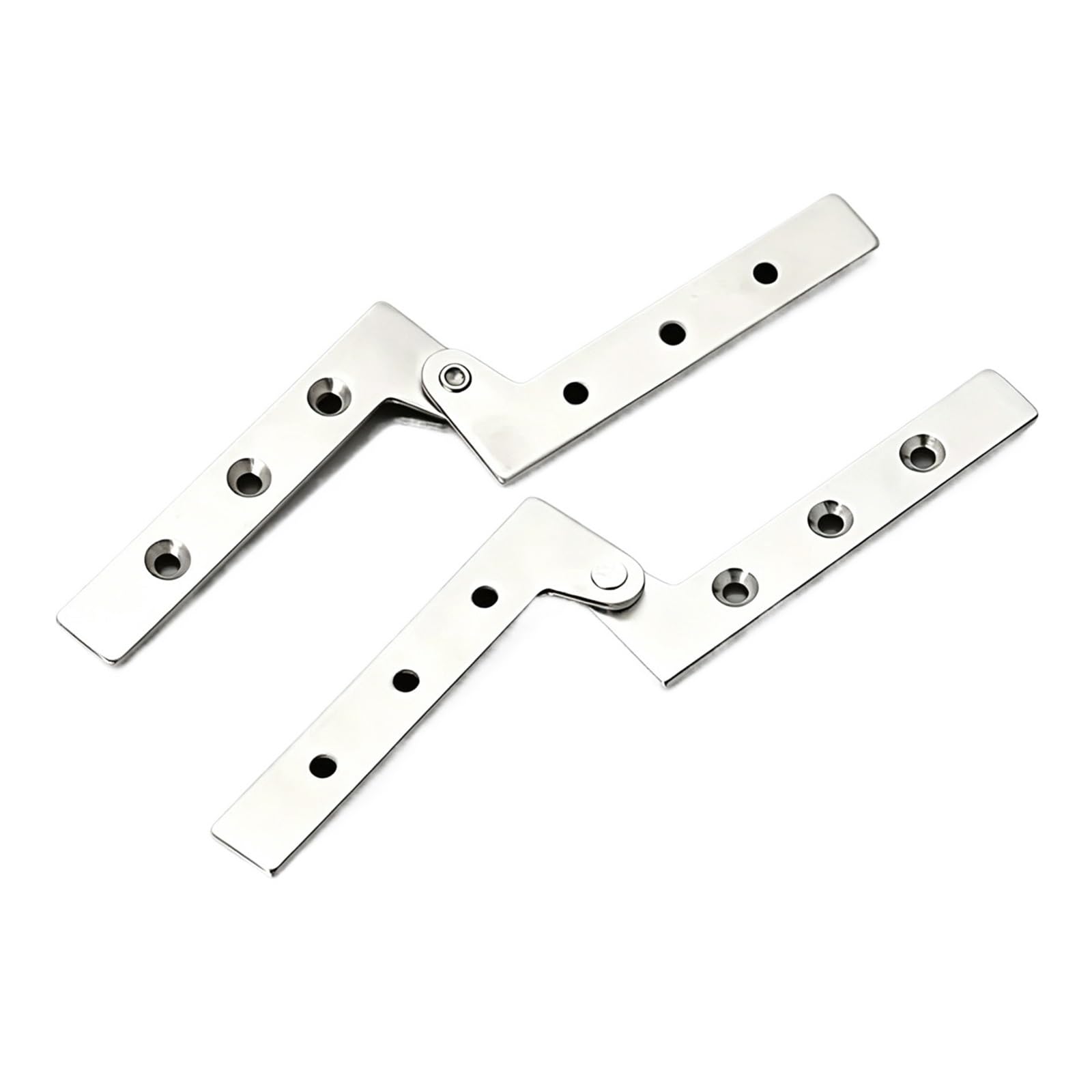 Vaqropnshrg One Color 2Pcs Medium Concealed Pivot Hinges For Cabinet And Wardrobe Doors