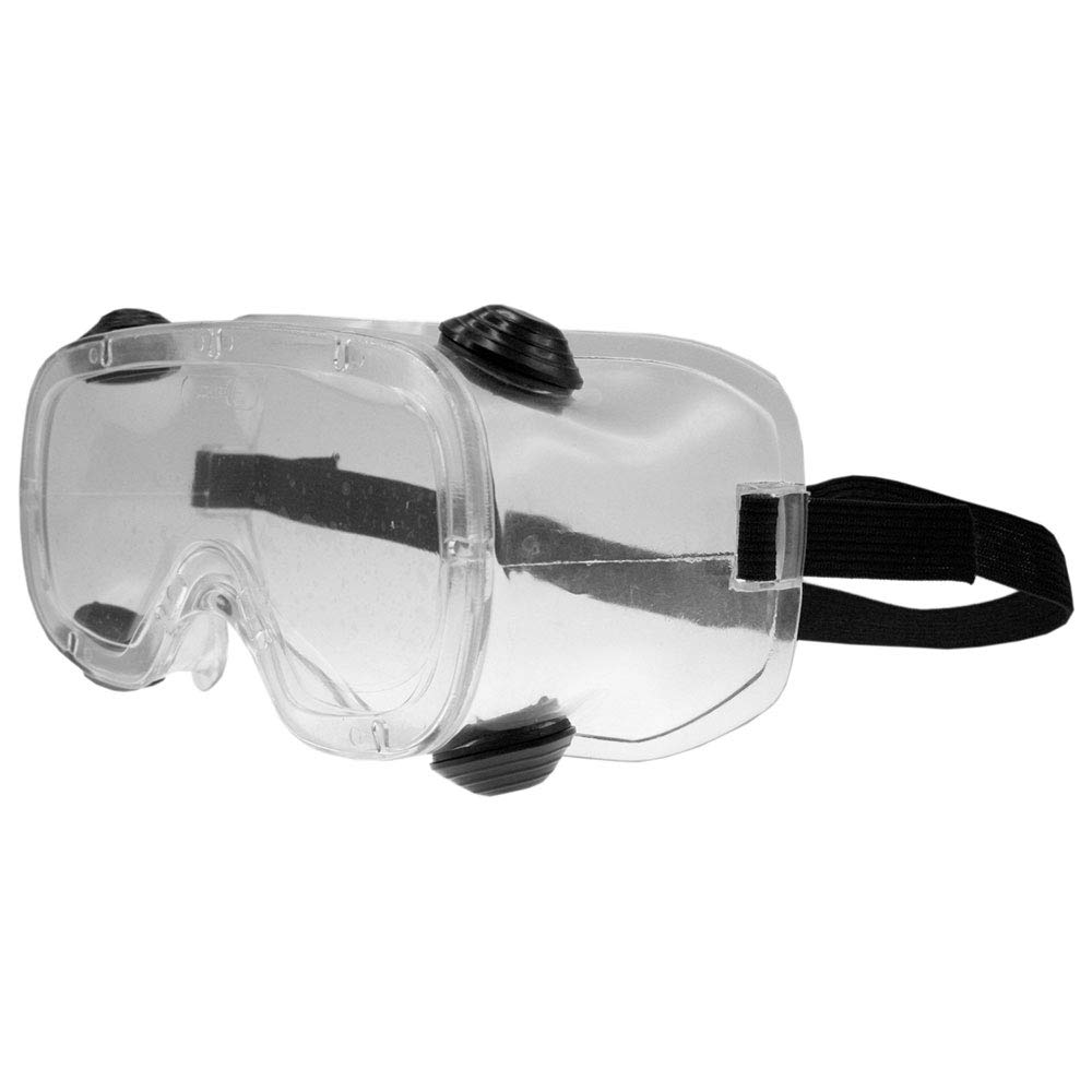 Safety Goggles, Vented, 1 Pair/Unit