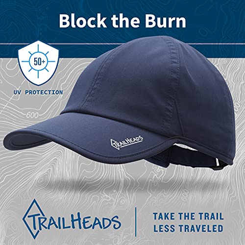 Trailheads Women's Running Hat With Uv Protection | Upf 50 Hats | Summer Hats For Women | Outdoor Hats (Navy) #TOP1