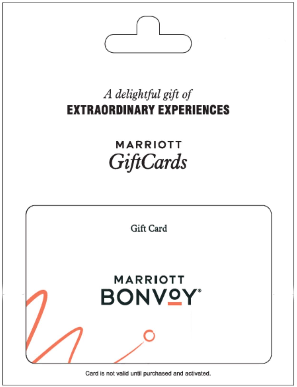 Marriott Physical GiftCard