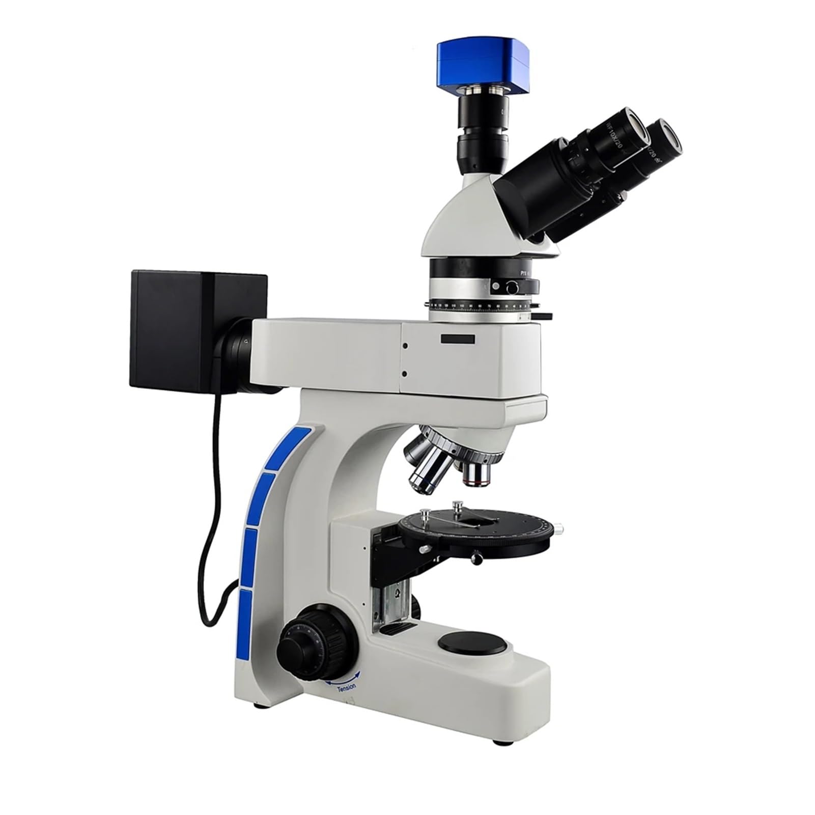Microscopio di polarizzazione Trinoculare per la ricerca di laboratorio e l'istruzione universitaria