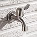 Produktbild LLLYZZ Wandhalterung Bad Wasserhahn 304 Edelstahl Gartentoilette Bibcock Wasserhahn für Waschmaschine Hohe Qualität