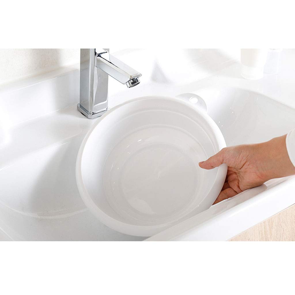 Cubo Redondo Plegable de plástico de Silicona, Ideal para Cualquier ocasión como;Cocina, Exterior, Camping, Senderismo, Pesca, Oficina o Eventos Deportivos. Present