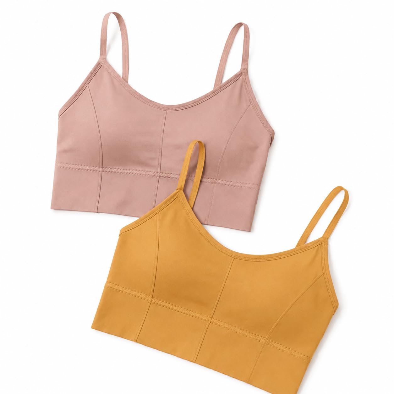 Women Cotton Padded Bra Combo Bra Pack of 2 PIS (Free Size Fit Up to (30-36), Multicolor)-image-12