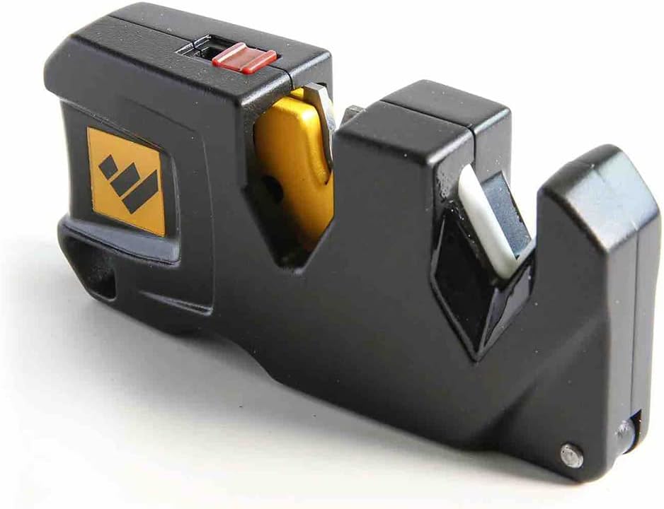 Pivot Plus Knife Sharpener – WSEDCPVP-I Work Sharp Pivot Plus Knife Sharpener – Compact Pocket Knife and Fish Hook Sharpener