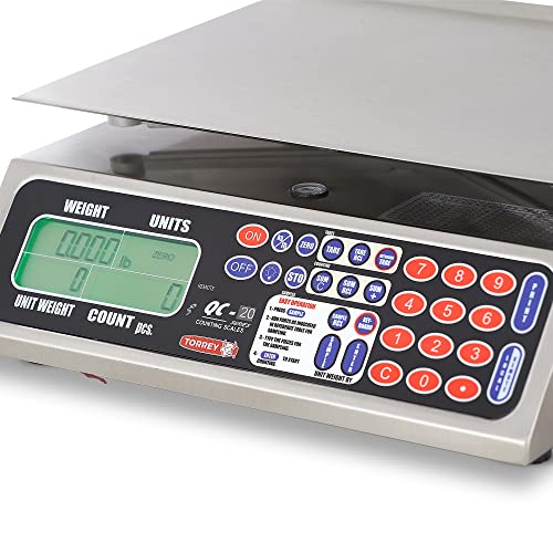 Báscula electrónica TORREY QC 20/40 con pantalla LCD miniatura 5