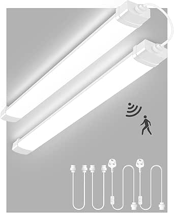100W Projecteur LED Exterieur Detecteur De Mouvement, 2 En 1 IP67 Étanche Spot LED 10000LM 7000K