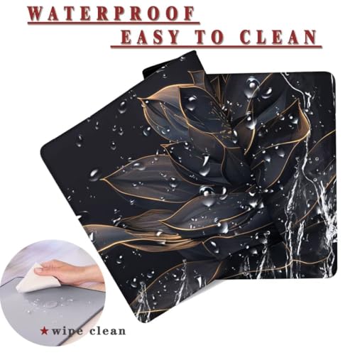 Grand épais mousepad 700x400x4mm de qualité supérieure avec revêtement imperméable