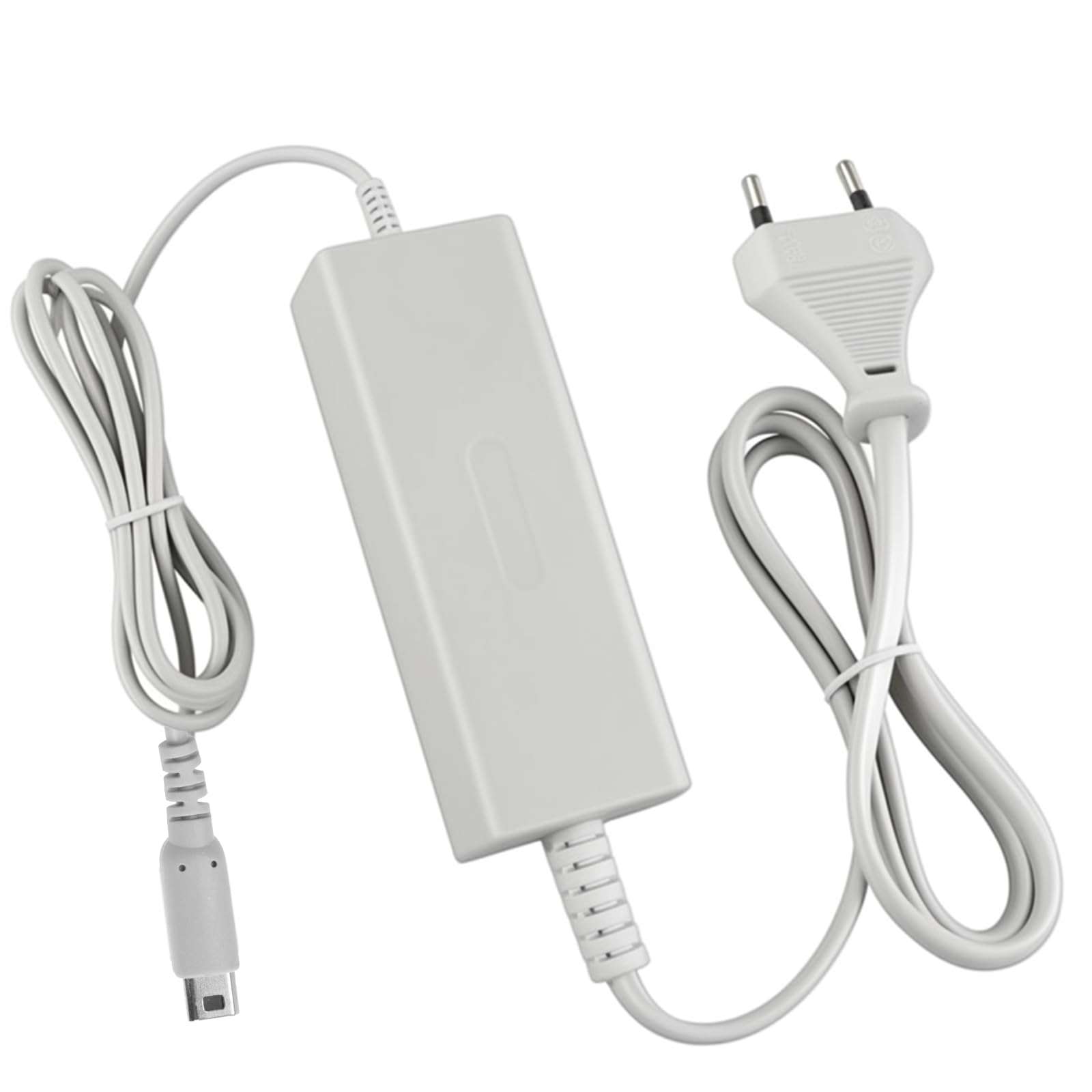 Cargador para Nintendo Wii U Gamepad, Fuente de Alimentación Pared Cargador Cable, Power Adapter para Wii U, AC 100-240V Alimentación Portátil Carga Rápida para U Gamepad