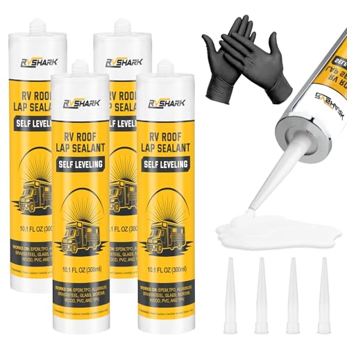 RVSHARK 4 Pack Self-Leveling Sealant