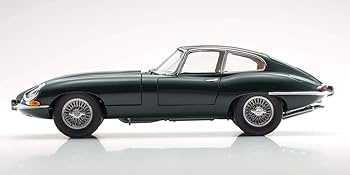 ジャガーEタイプ ミニカー ダークグリーン Amazon | 京商オリジナル 1/18 ジャガー Eタイプ ダークグリーン