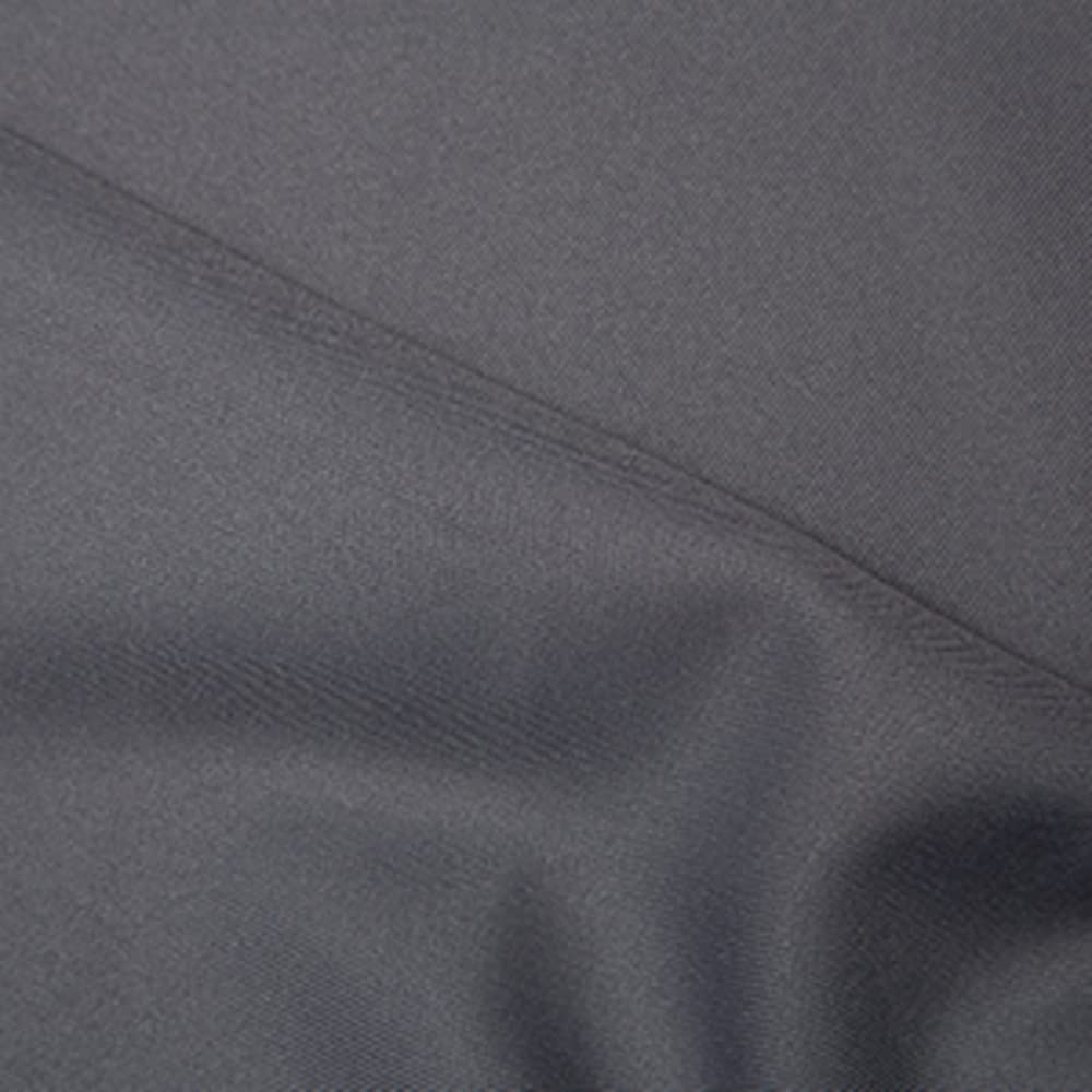 Oh Sew Crafty Limited Silver Plain Polyester Twill Fabric 150Cm Wide Dressmaking Material (Per Metre) (Silver)