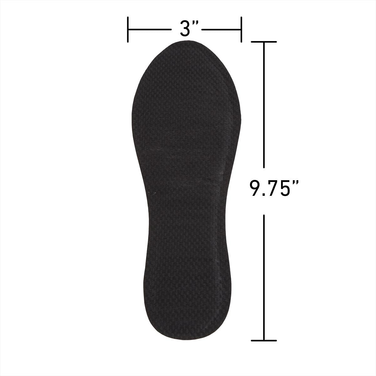 Grabber Insole Shape Detail