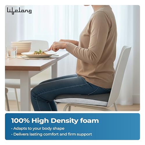 Image of Lifelong Coccyx Cushion | Donut Pillow for Tailbone Pain | Coccyx Cushion for Tailbone Pain | Multipurpose Tailbone Pain Relief Cushion for Sitting | Coccyx Pillow Seat Cushion (LLCC12)