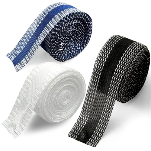 Xnuiasqe Cinta Termoadhesiva Instantánea para Dobladillos, 11 Yardas, 3 Colores, Permanente, Sin Costuras, Lavable, para Tela.