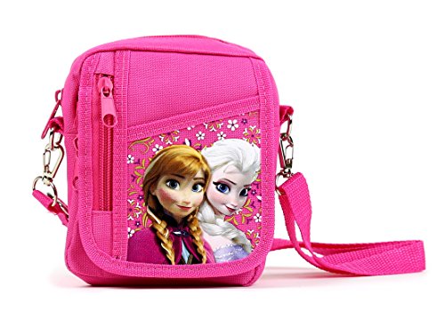 Frozen Detachable Lanyard Messenger Shoulder Bag (PINK)