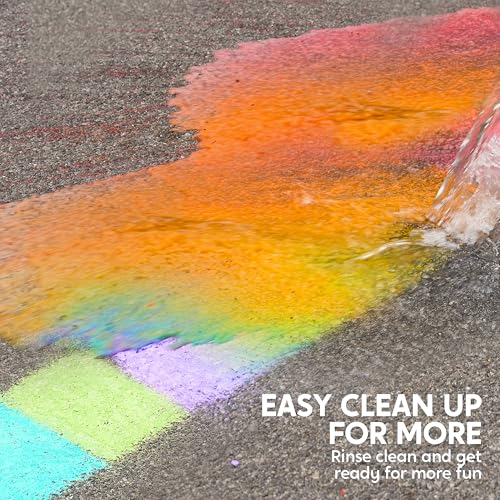 Image of JOYIN 30 PCS Sidewalk Chalks for Kids, 10 Colors, Non-toxic Jumbo Washable Colored Chalk for Toddlers 1-3, School Supplies, Classroom Must Haves, Gift for Kids