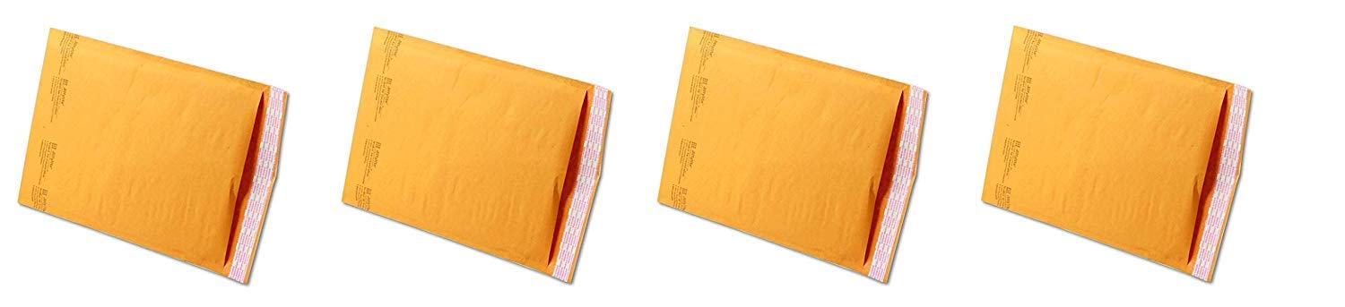Sealed Air JiffyLite Cellular Cushioned Mailers 9.5 x 14.5 Inches, Pack of 100 (SEL39095) (Pack of 4)