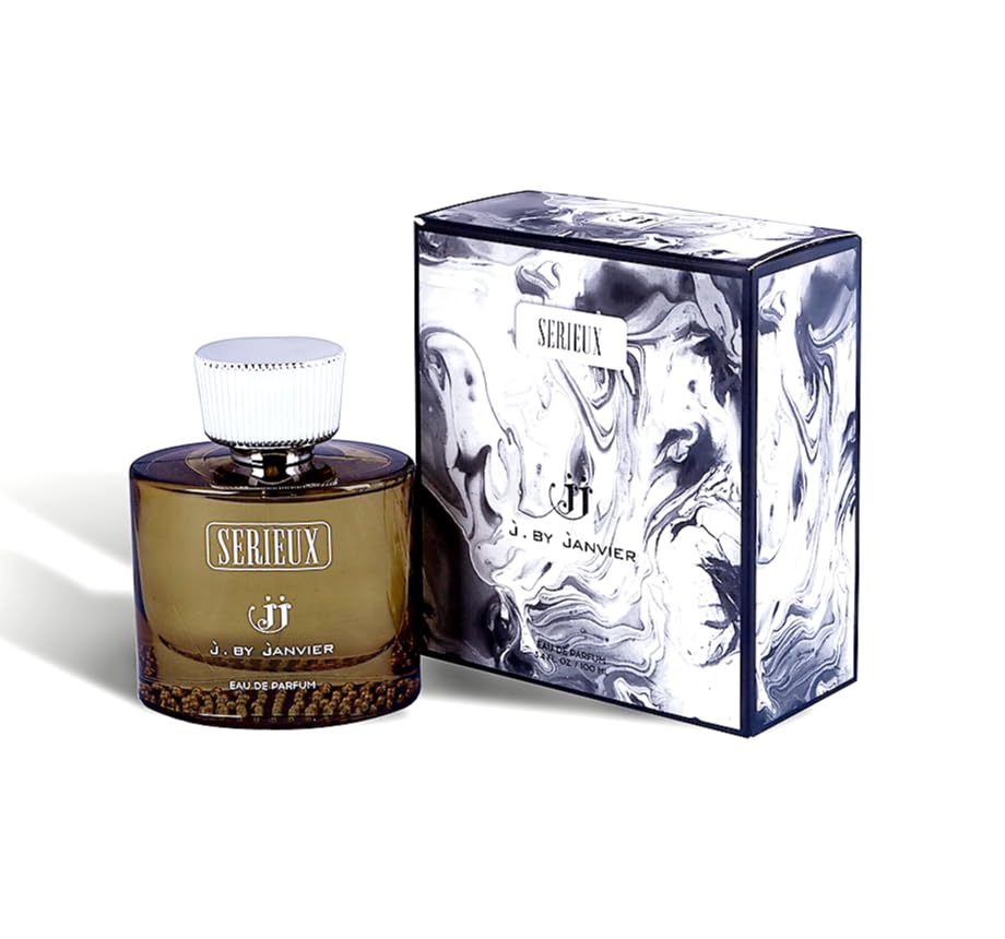 J. By JANVIER I SERIEUX I Eau de Parfum I French Perfume For Men I 100 ml